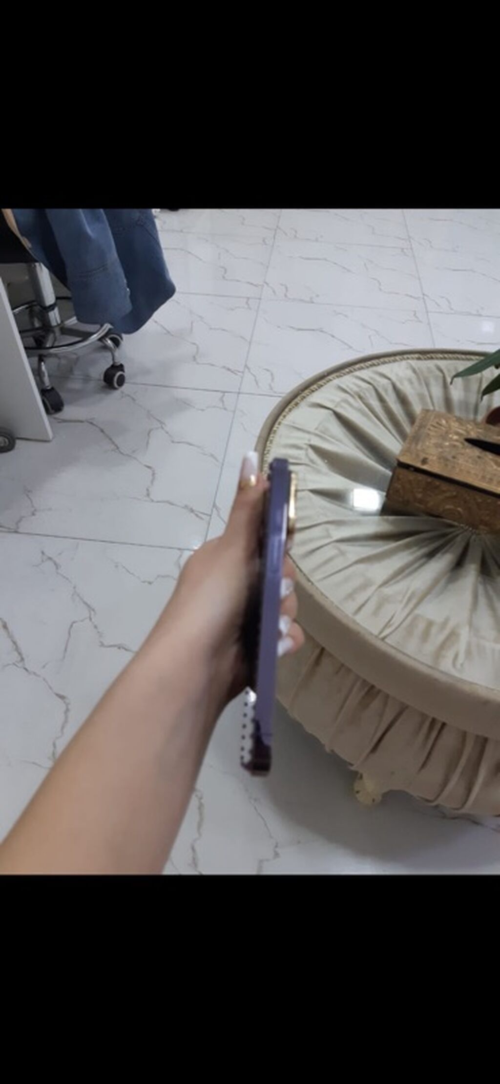 IPhone 14 Pro, 256 GB, Deep Purple, Zəmanət, Kredit, Qırıq — Apple iPhone, Mehdiabad (3)