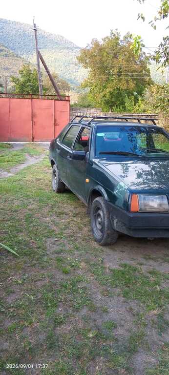 Lada (VAZ) 21099, 1.5 L, 1998 il, 160 000 km — Avtomobillər, Qax (2)