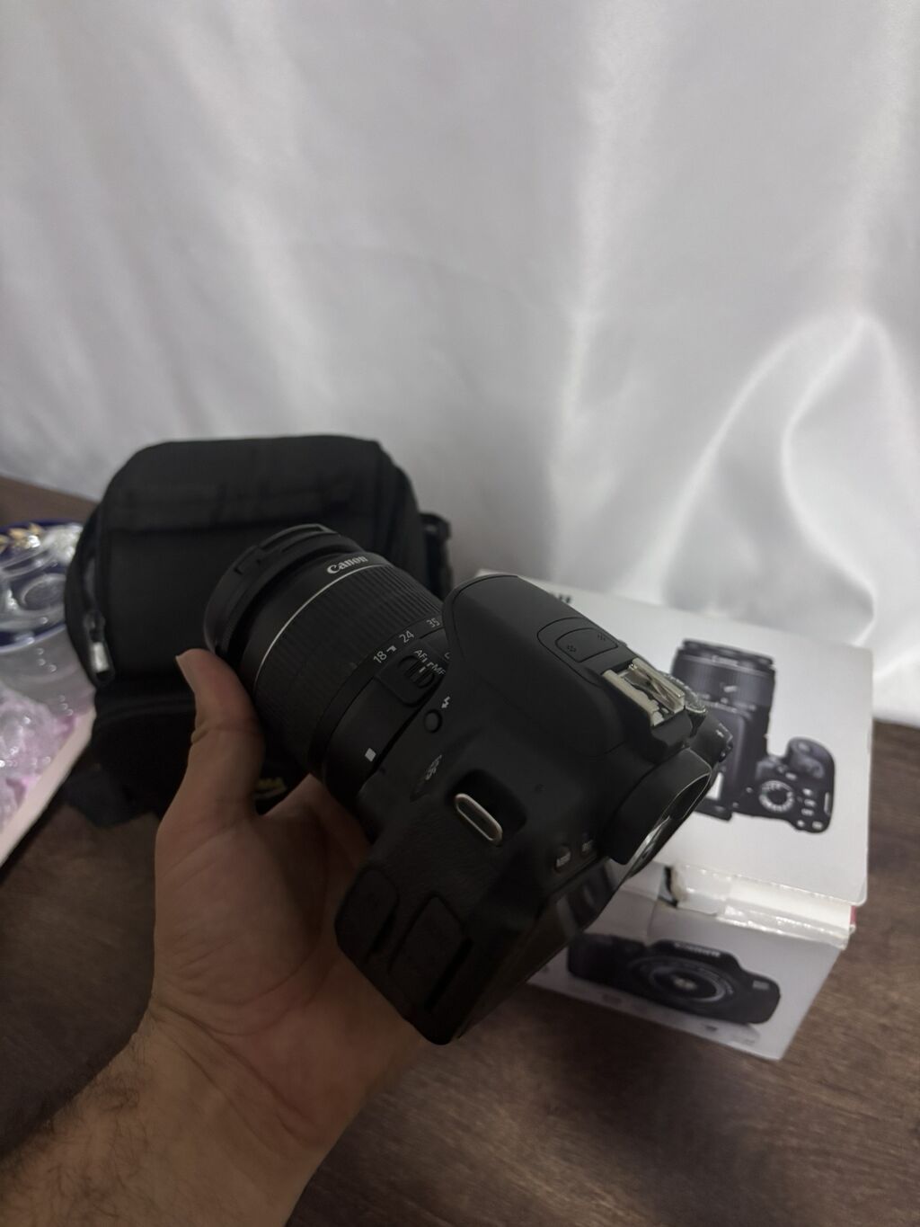 Canon EOS 650D Dslr – EF‑S 18-55mm III Kit - Sensor: 18.0 MP Aps‑c — Fotoaparat, Bakı (4)