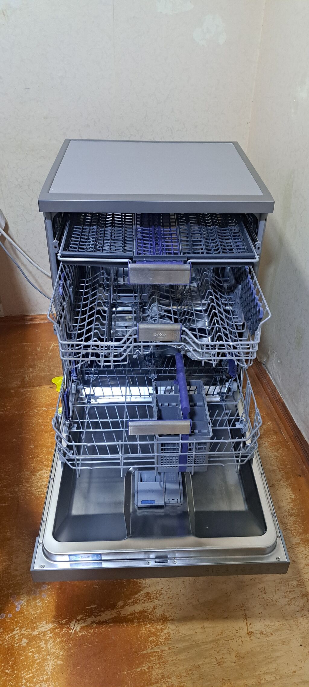 Beko DFN seriyası qabyuyan maşın – paslanmayan polad korpus, tam — Qab yuyucu maşınlar, Ceyranbatan (3)