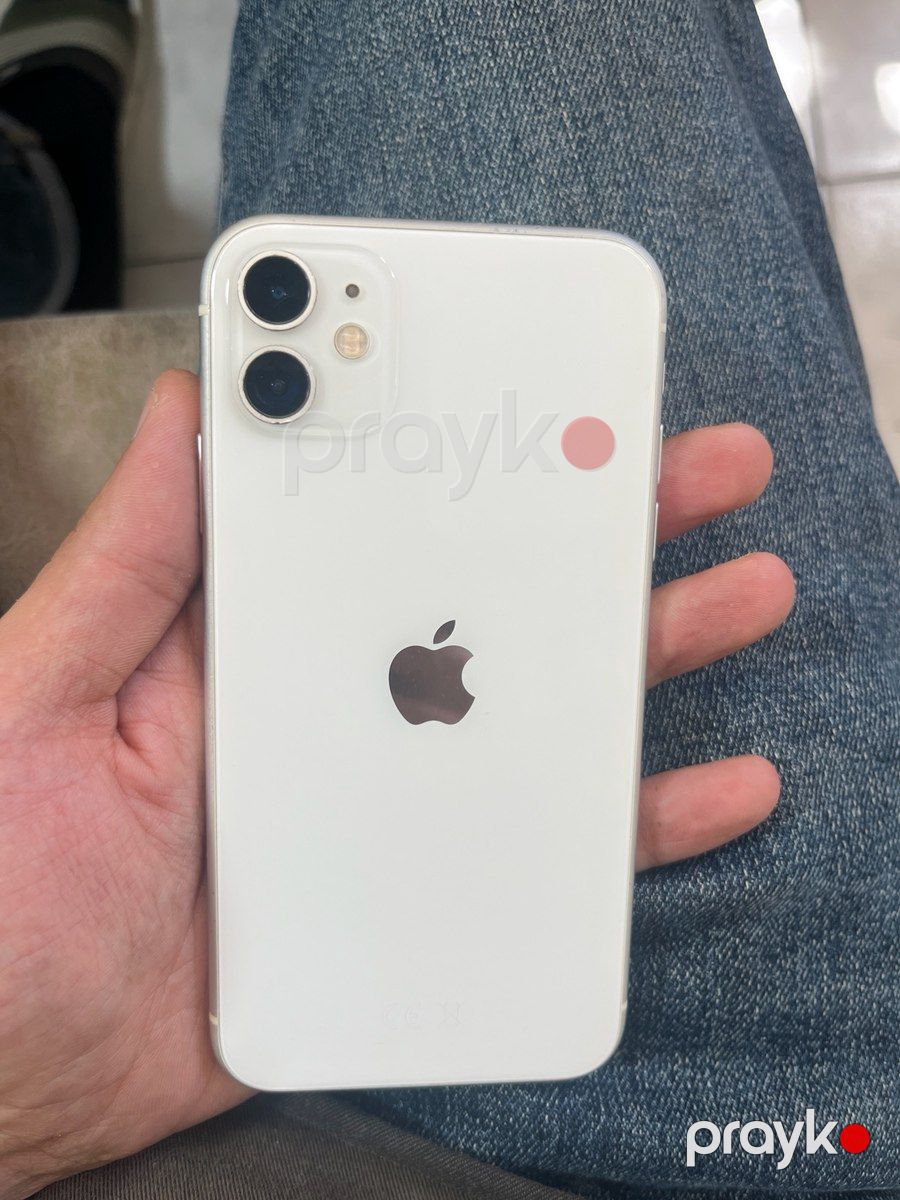 Apple iPhone 11 White 128GB/4GB — Smartfonlar, Sumqayıt (5)