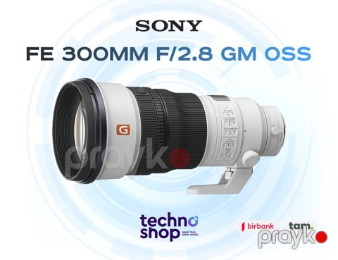 Linza "Sony FE 300 mm f/2.8 GM OSS"