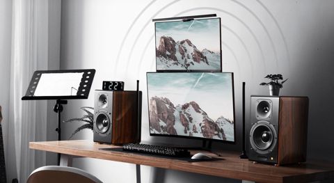 Edifier S3000MK II Brown Premium, 256W, BT 5.0, Balanced XLR, Optical, Coaxial, Line In, USB — Bakı
