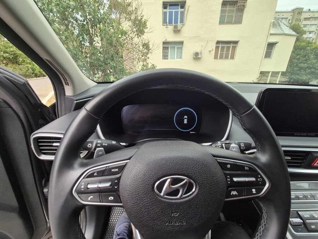 Hyundai Santa Fe, 1.6 L, 1.49 kWh, 2022 il, 70 474 km — Avtomobillər, Gəncə (6)