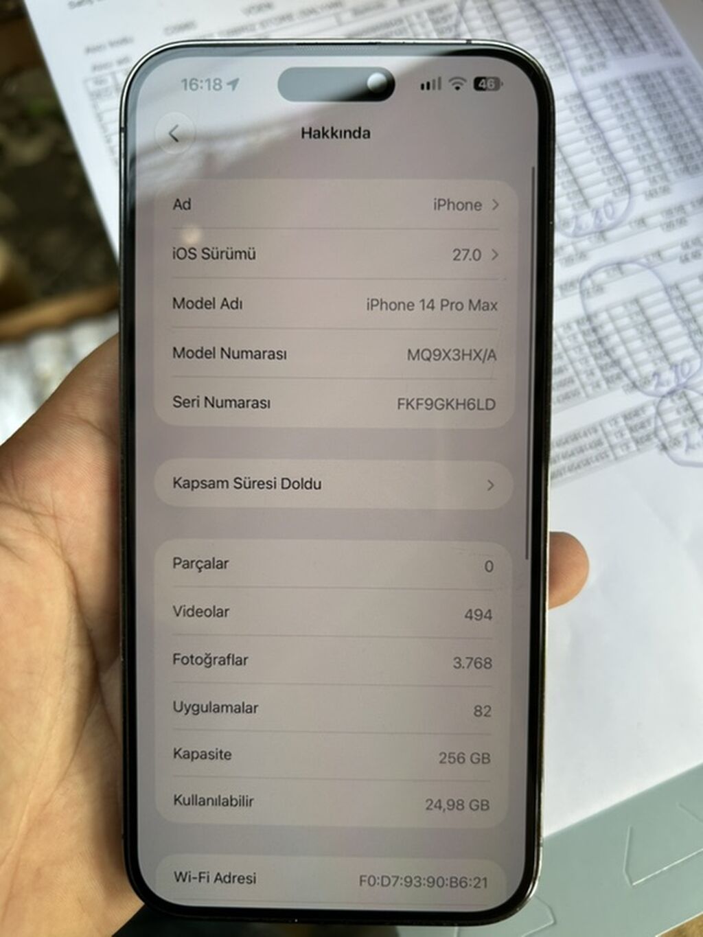 IPhone 14 Pro Max, 256 GB — Apple iPhone, Cəlilabad (2)