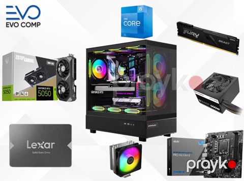 Evo SevenHero Gaming PC Setup RTX5050 i5 12400F — Bakı