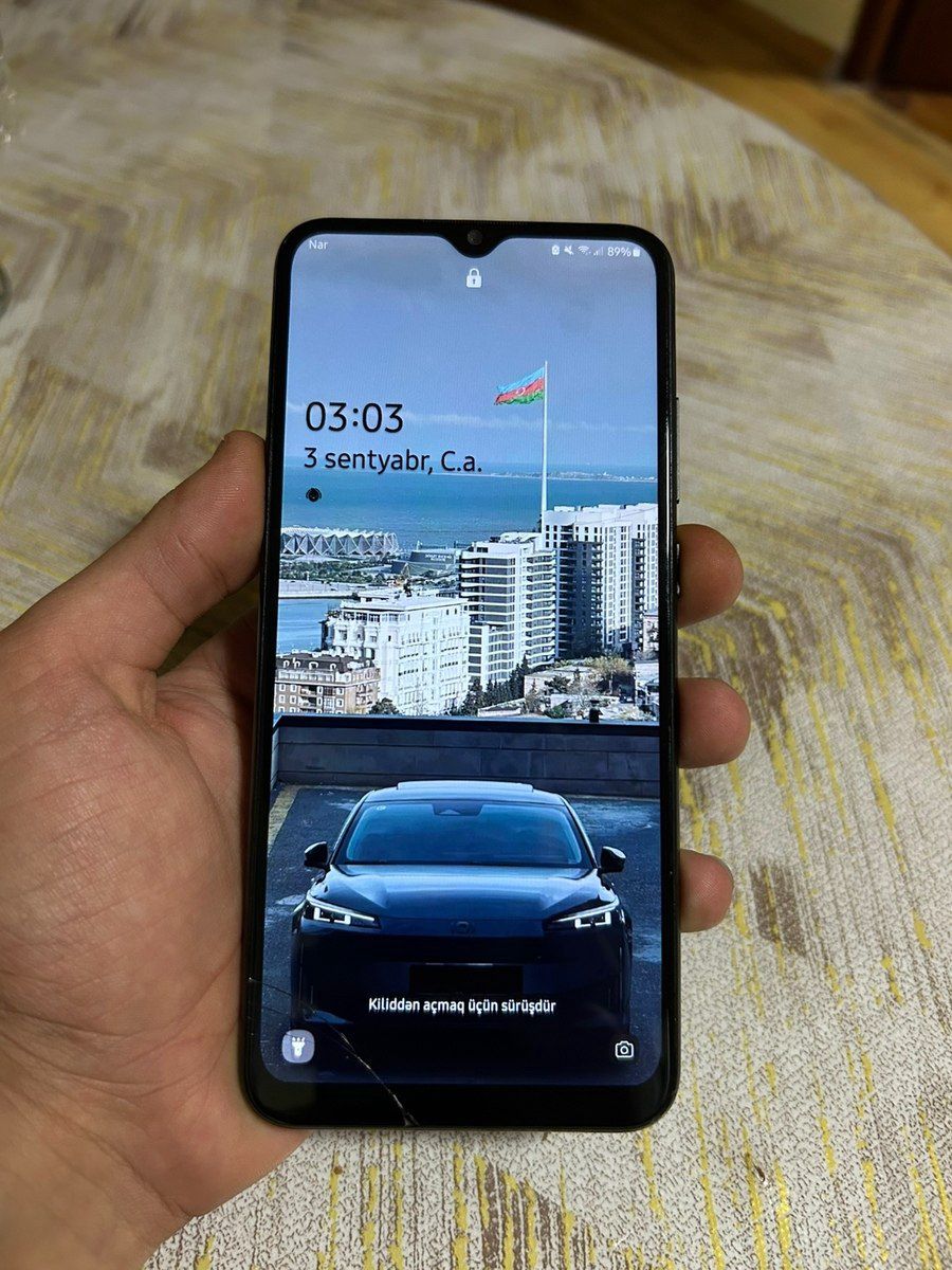 Samsung Galaxy A03 Black 64GB/4GB — Smartfonlar, Bakı