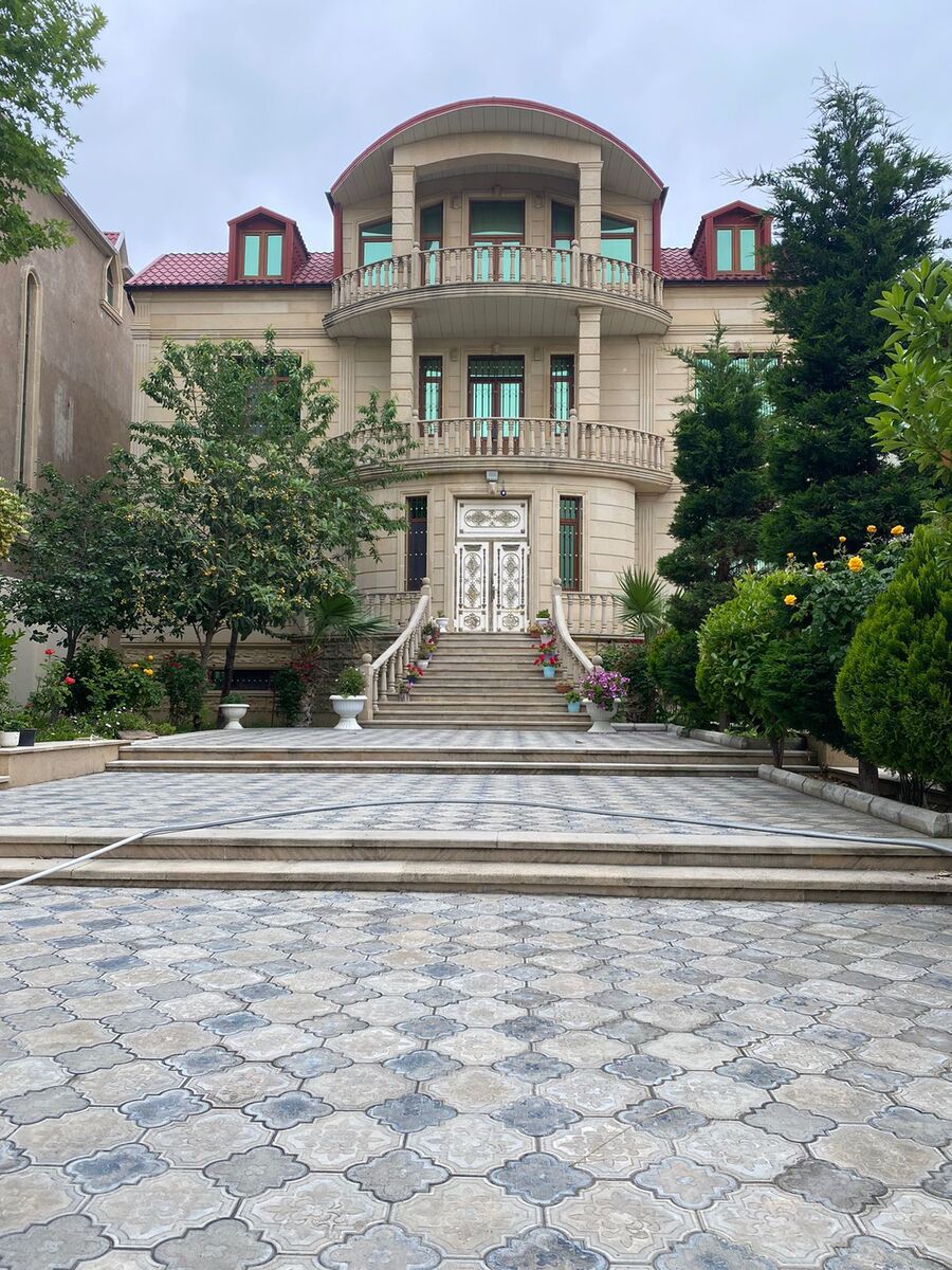Satılır 6 otaqlı həyət evi/bağ evi 550 m² — Ev, villa, Bakı (2)