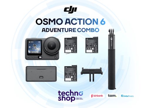 Dji Osmo Action 6 Adventure Combo — Bakı