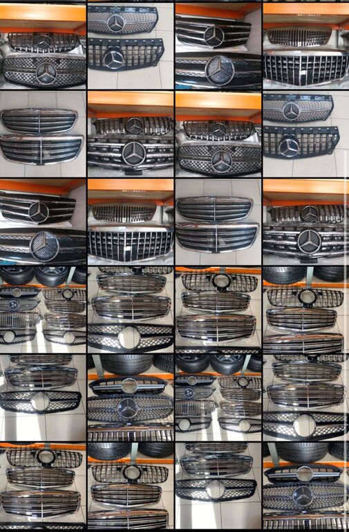 "Mercedes" radiator barmaqlığı — Ehtiyat hissələri və aksesuarlar, Bakı (5)