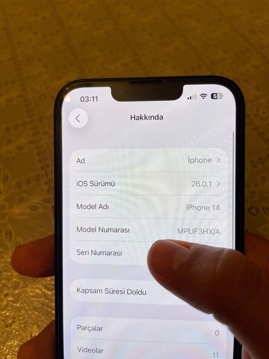 Apple iPhone 14 Midnight 128GB/6GB — Smartfonlar, Bakı (5)