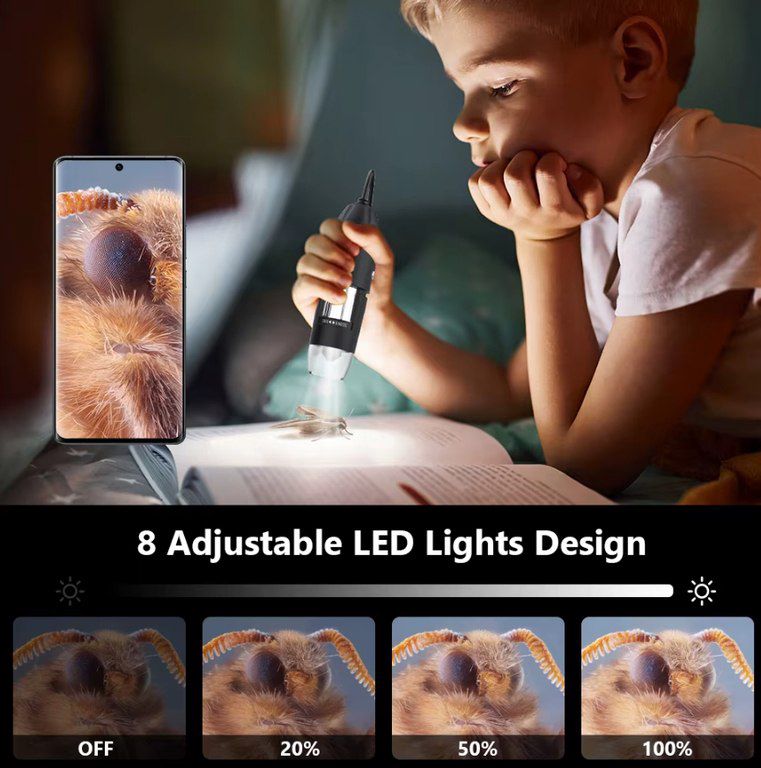 Mikroskop 3in1 "Digital 1600X" — Biznes və avadanlıq, Bakı (4)