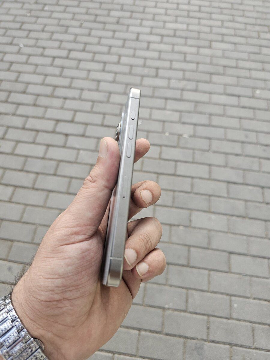 Apple iPhone 15 Pro Natural Titanium 128GB/8GB — Smartfonlar, Bakı (6)