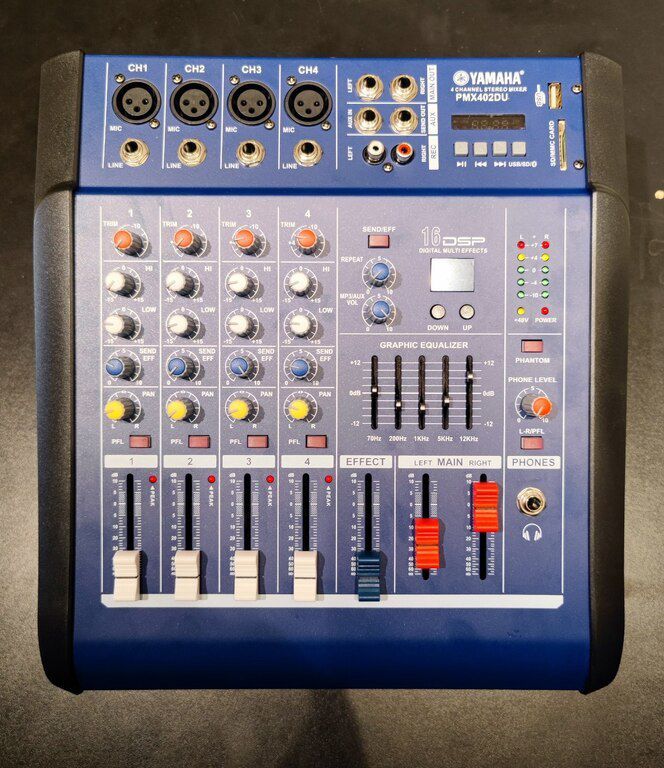 Səsgücləndirici mikşer "Yamaha PMX402D" — Musiqiə alətləri, Bakı (4)