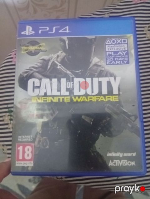 PS4 üçün orijinal disk oyunlar paketi: 1) Call of Duty: Infinite — Qobu