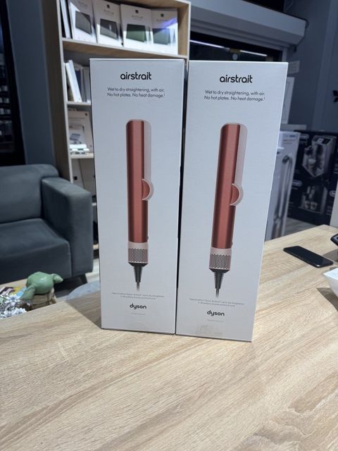 "Dyson Airstrait Strawberry Blush pink" saç ütüsü — Bakı