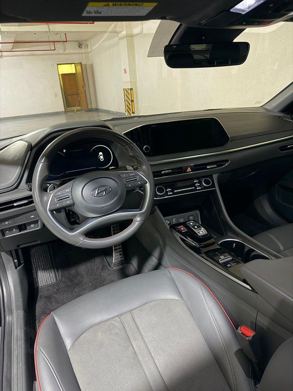 Hyundai Sonata, 1.6 L, 2023 il, 65 000 km — Avtomobillər, Bakı (8)