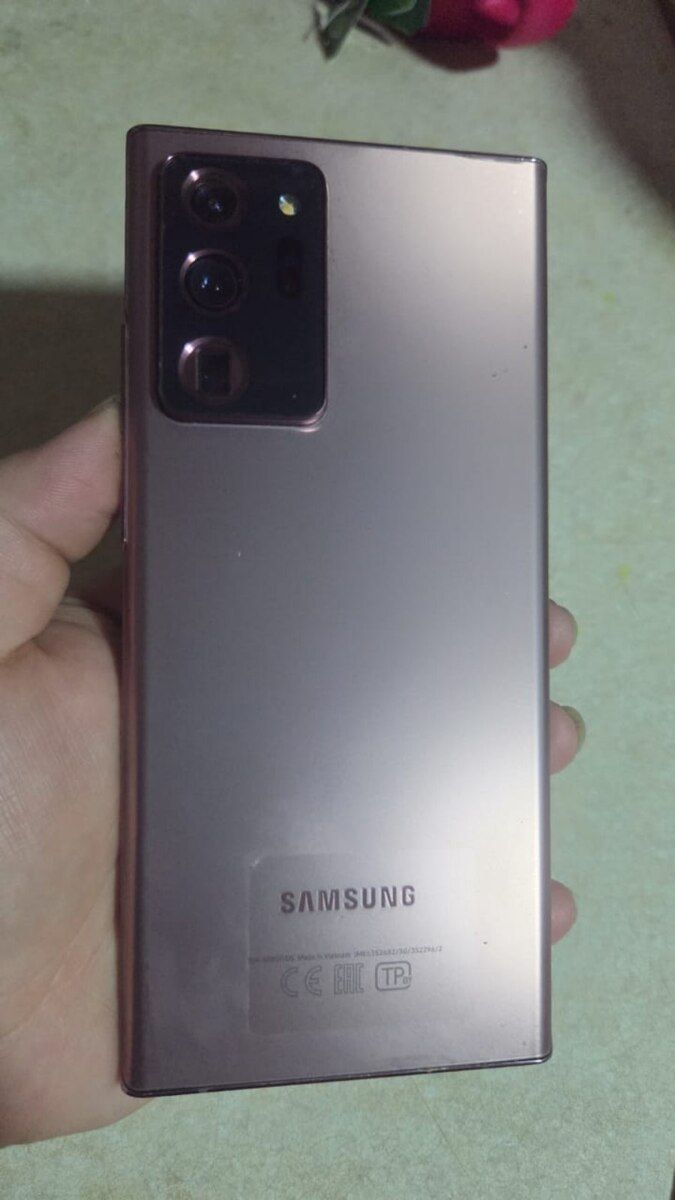 Samsung Galaxy Note 20 Ultra 5G Mystic Bronze 256GB/12GB — Smartfonlar, Bakı (2)