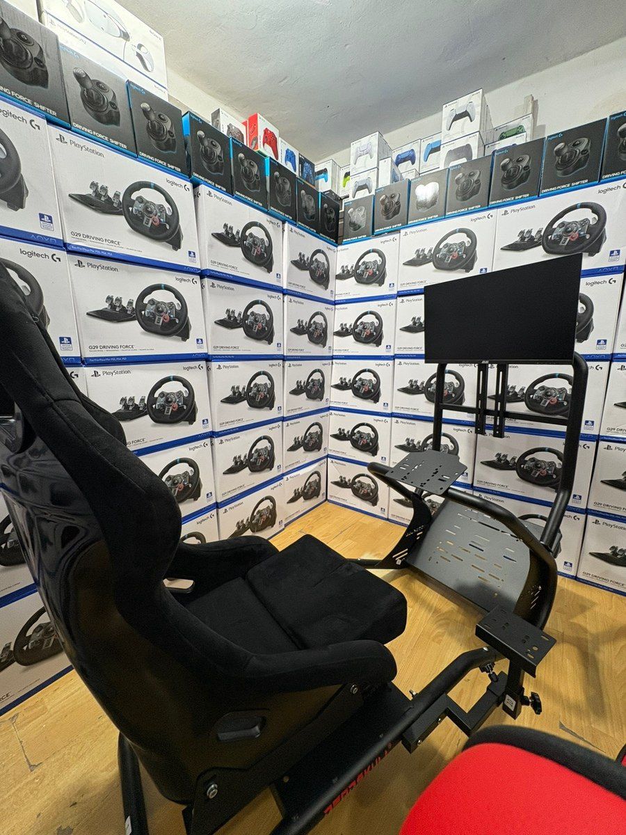 Racing Simulator oturacağı və sükan stendi — Oyunlar, konsollər və proqramlar, Bakı (3)