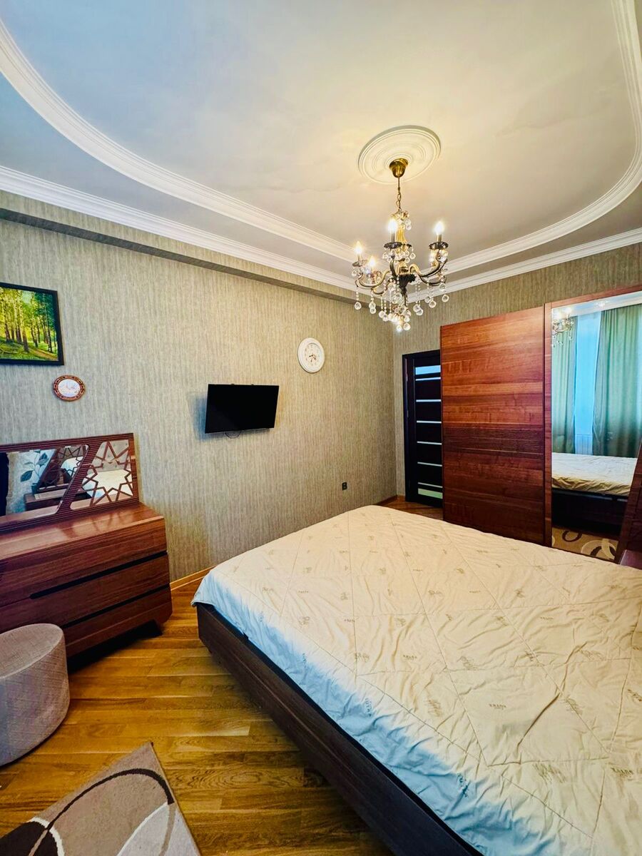 İcarəyə verilir 3 otaqlı yeni tikili 110 m² — Mənzil, Bakı (6)