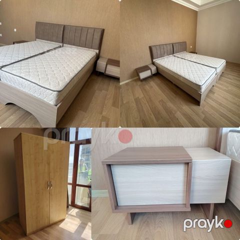 Oğlan və qız üçün, İşlənmiş, 2 təknəfərlik çarpayı, Dolab, Tumba