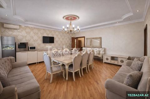 Kirayə verilir 3 otaqlı yeni tikili 105 m², İnşaatçılar m — Bakı