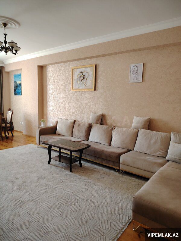 Xətai rayonunda 2 otaqlı Yeni tikili Kirayə verilir, 90 m² — Mənzil, Bakı (3)