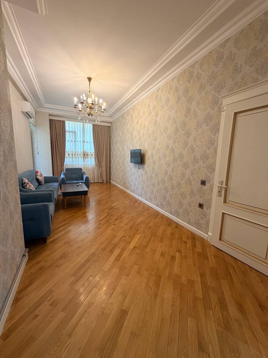 İcarəyə verilir 2 otaqlı yeni tikili 80 m² — Mənzil, Bakı (6)