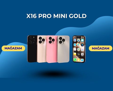 X16 pro Mini gold — Bakı