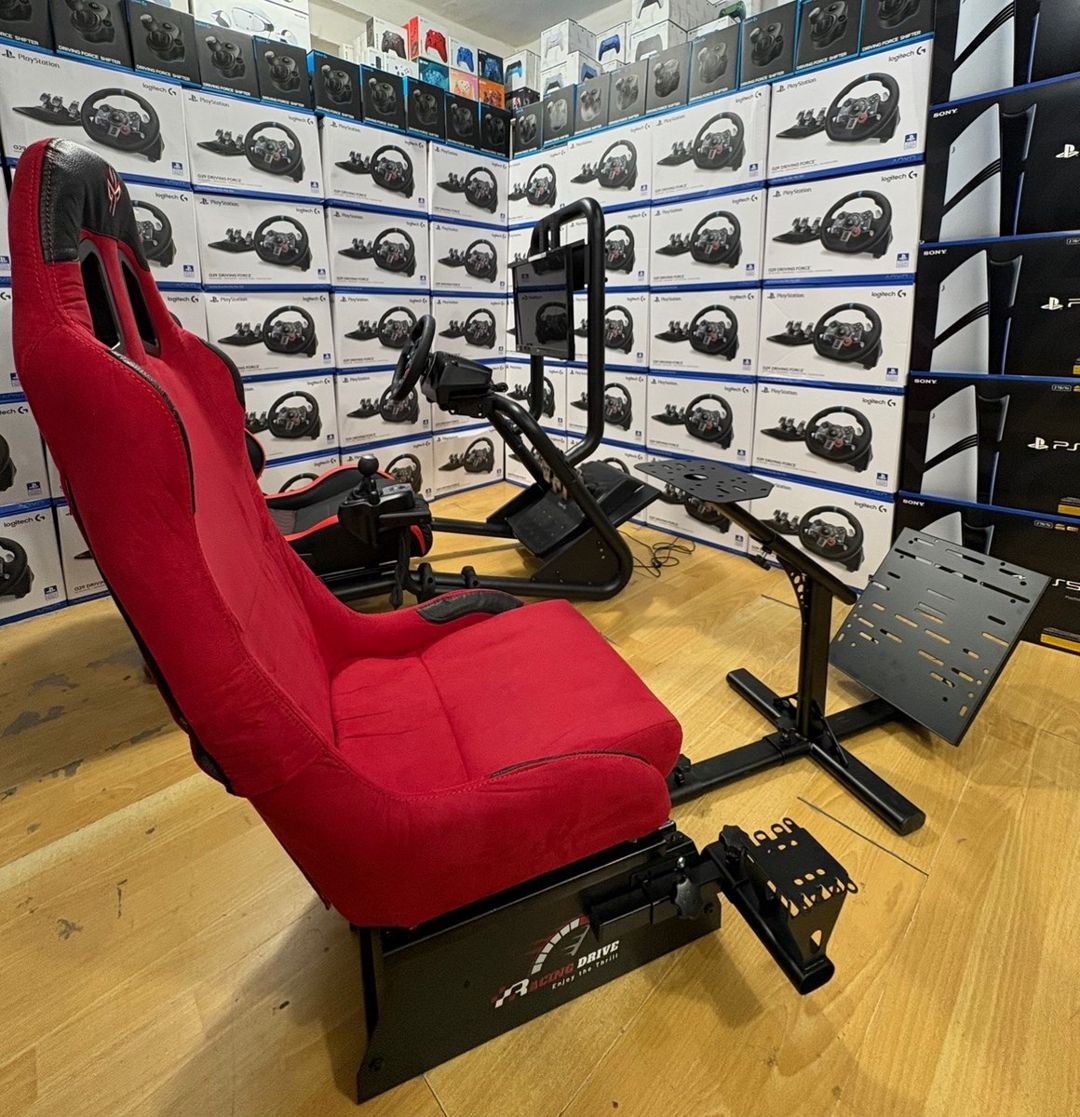 Racing Simulator oturacağı və sükan stendi — Oyunlar, konsollər və proqramlar, Bakı (6)