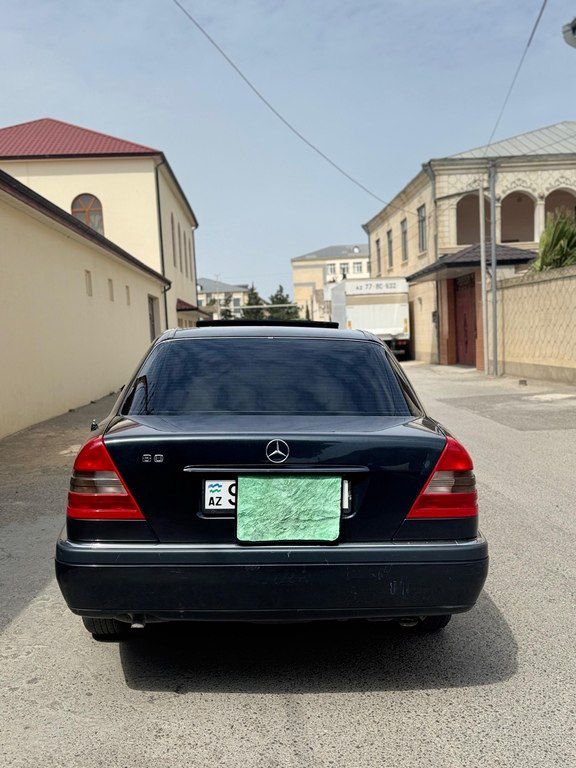 Mercedes C 180, 1.8 L, 1994 il, 368 000 km — Avtomobillər, Bakı (2)