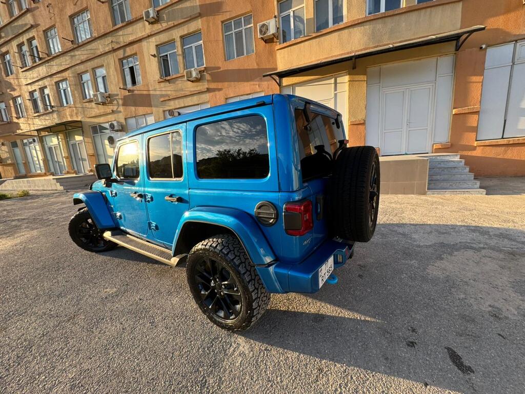 Jeep Wrangler, 2.0 L, 17.3 kWh, 2023 il, 53 000 km — Avtomobillər, Bakı (7)