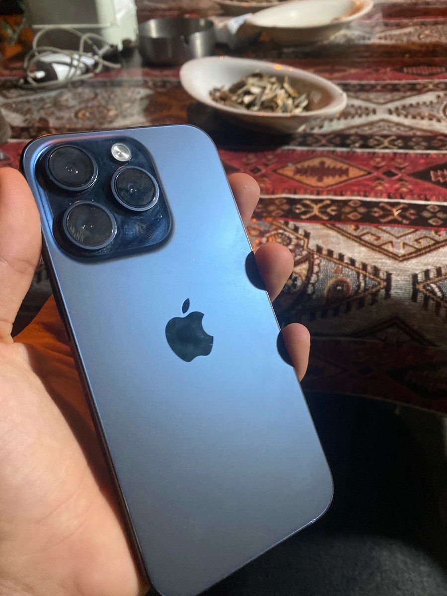 Apple iPhone 15 Pro Blue Titanium 128GB/8GB — Smartfonlar, Bakı (2)