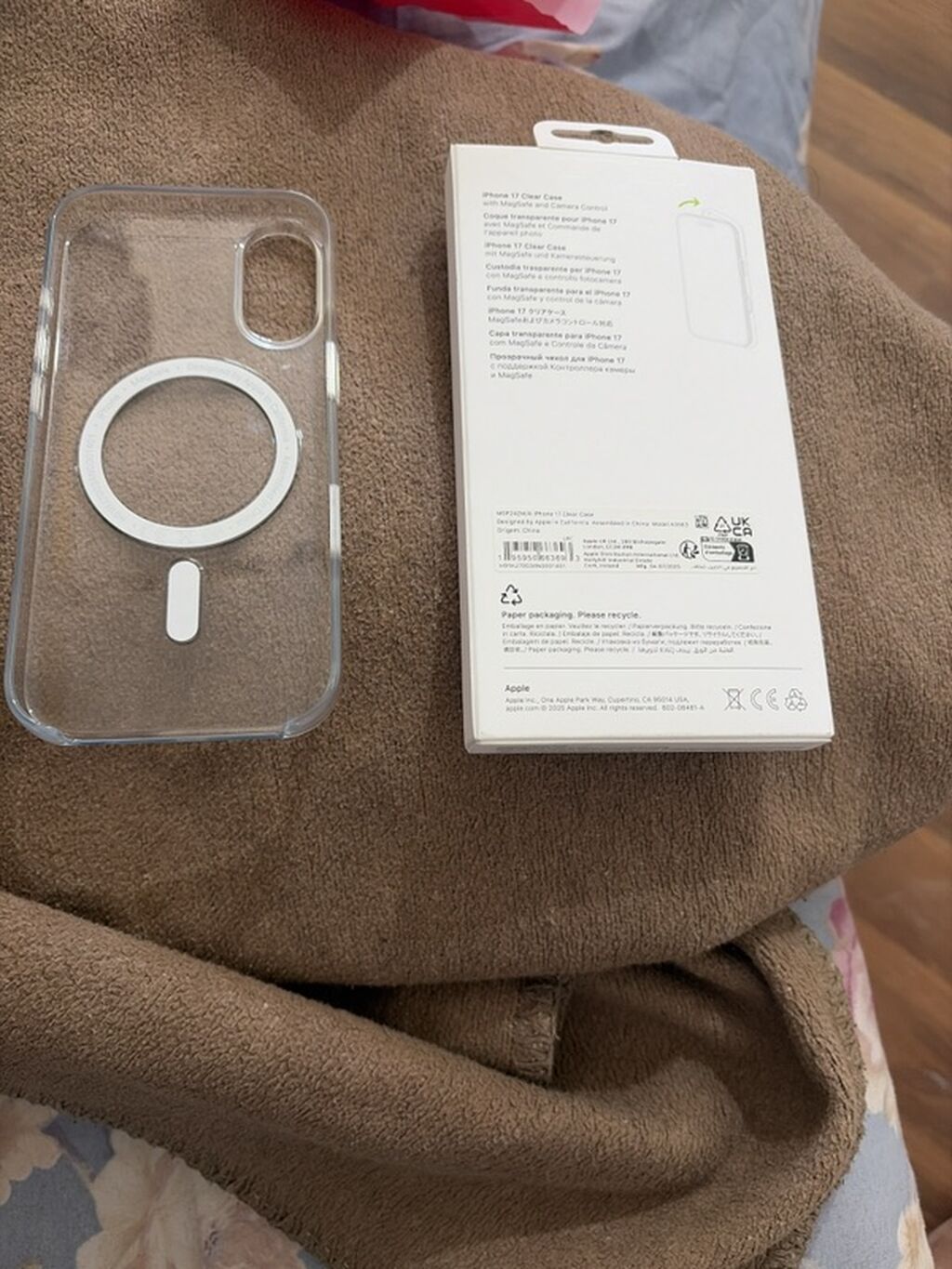 Məhsul: iPhone 17 Clear Case (MagSafe + Camera Control) — Digər, Bakı (2)