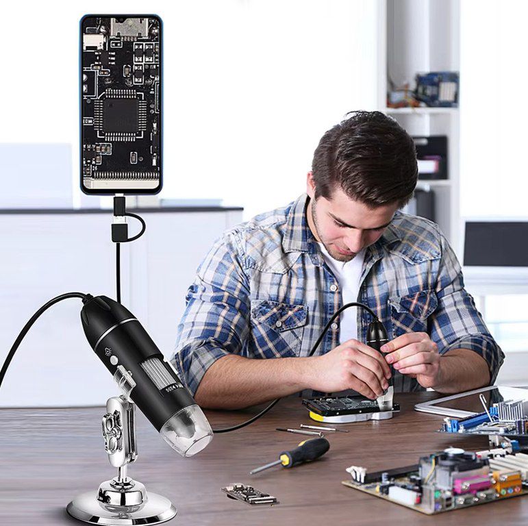 Mikroskop 3in1 "Digital 1600X" — Biznes və avadanlıq, Bakı (6)