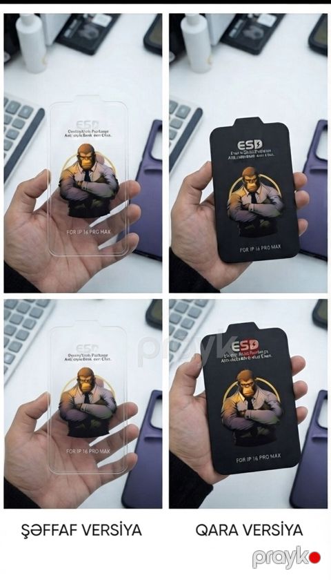 Məhsul: iPhone Modelinə uyğun anti udar üçün ESD ekran qoruyucusu — Bakı