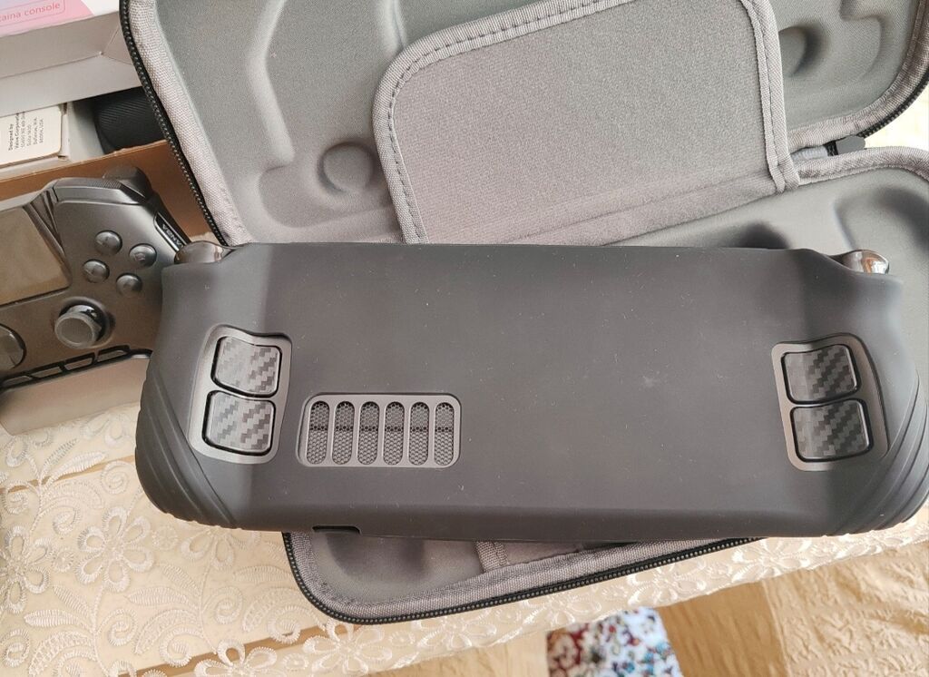 Steam Deck OLED 512 GB + Manba One V2 Gamepad Salam aleykum. Steam — Oyunlar, konsollər və proqramlar, Ağdaş (2)