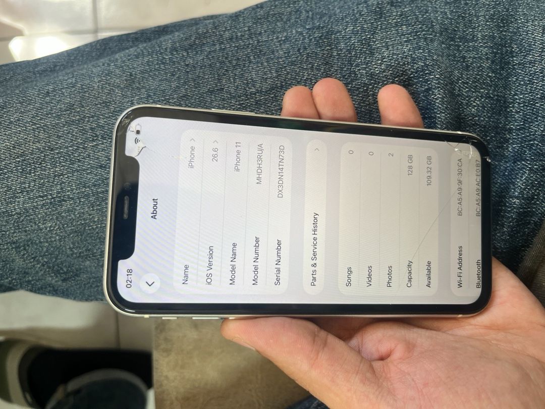 Apple iPhone 11 White 128GB/4GB — Smartfonlar, Sumqayıt (3)