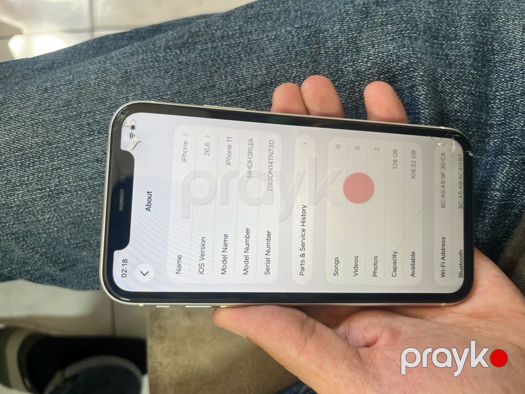 Apple iPhone 11 White 128GB/4GB — Smartfonlar, Sumqayıt (3)