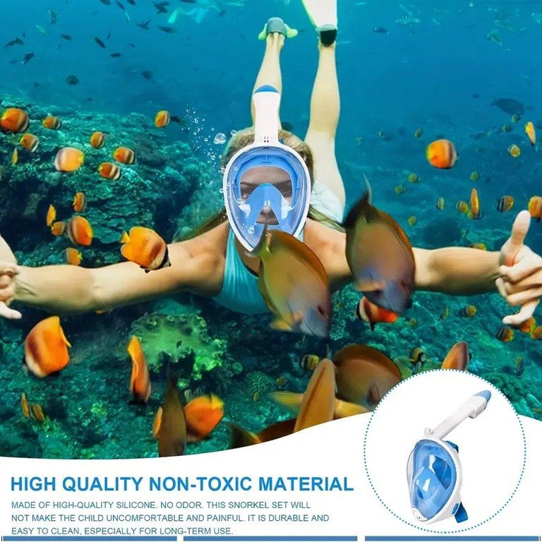 Dalğıc üçün snorkel maskası — İdman, hobi, istirahət, Bakı (5)
