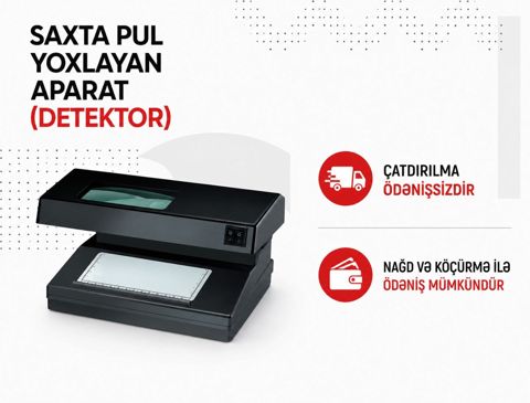 Saxta Pul Yoxlayan Aparat — Bakı