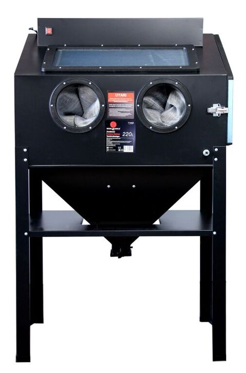 "Worldforce" 220 litr tutumlu kabinli qumlama maşını — Bakı