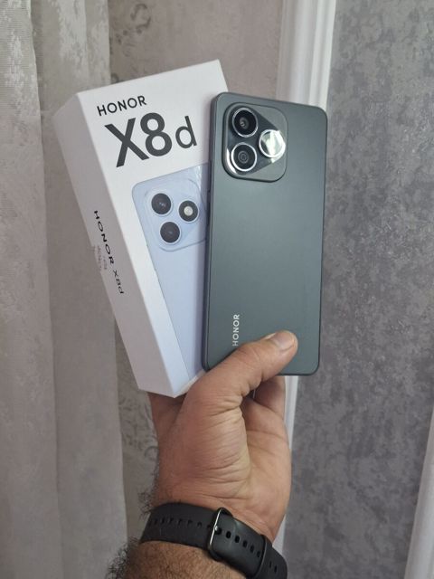Honor X8d Velvet Black 128GB/8GB — Bakı