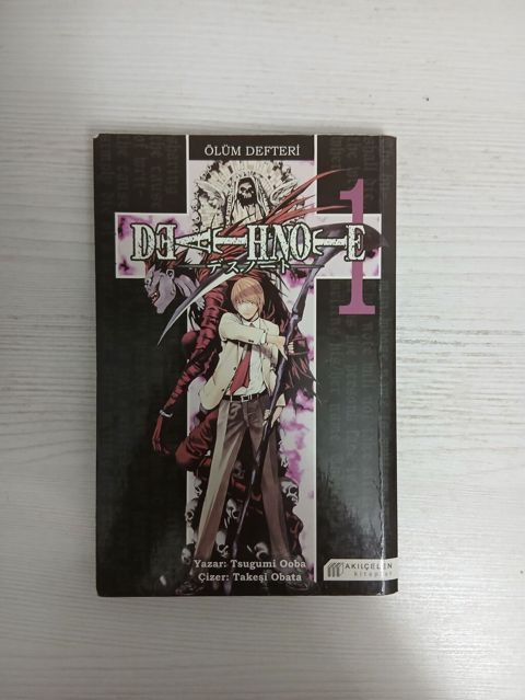 Məhsul: Death Note (Ölüm Dəftəri) manga – 1–6 cild - Dil: Türk dili — Bakı