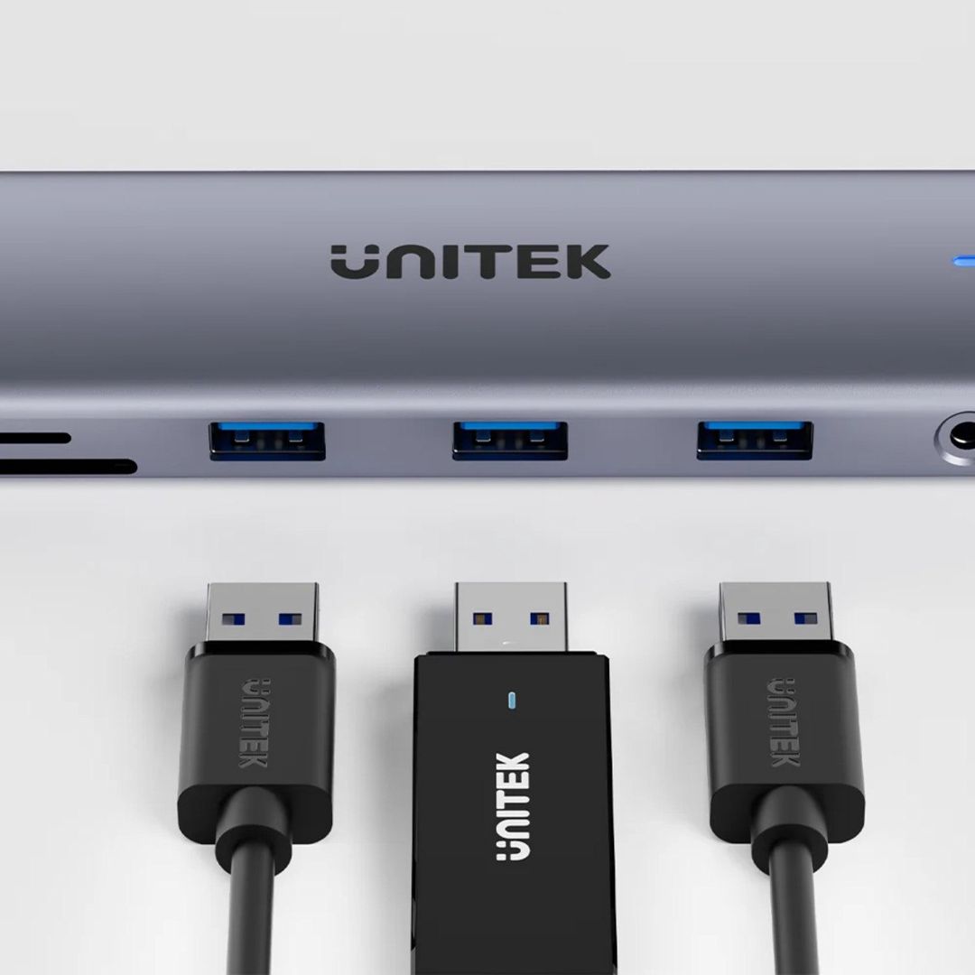 Unitek - uHUB U11+ — ikili ekran dəstəyi olan 11-si 1-də Usb-c hub — Periferik cihazlar, Bakı (7)
