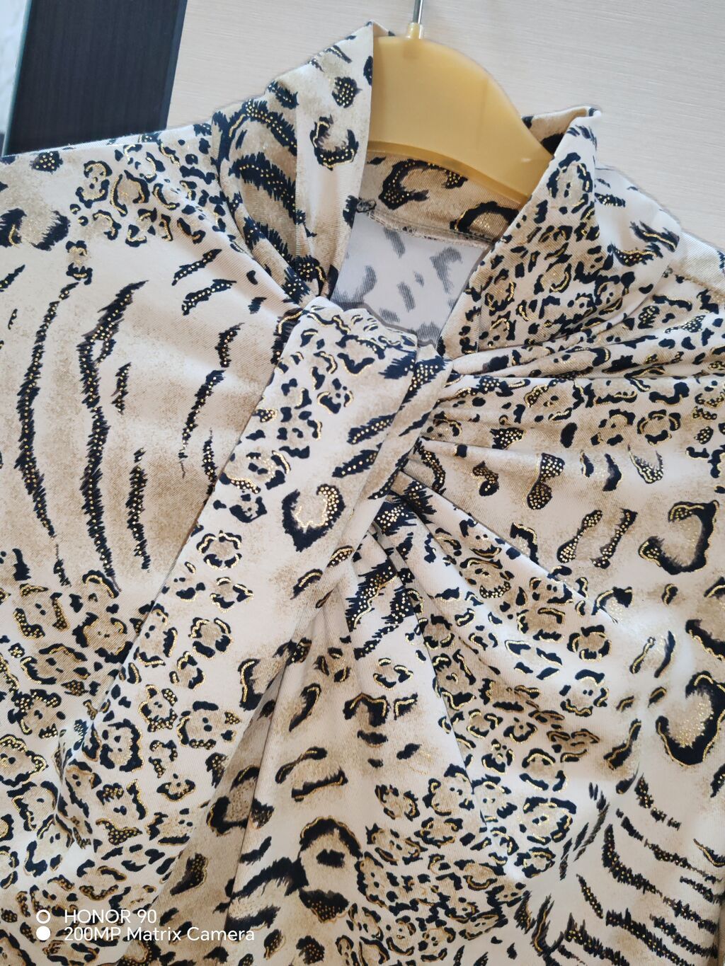 Qadın paltarı – leopard/zebra animal print - Model: Dizə qədər — Gündəlik paltarlar, Digah (3)
