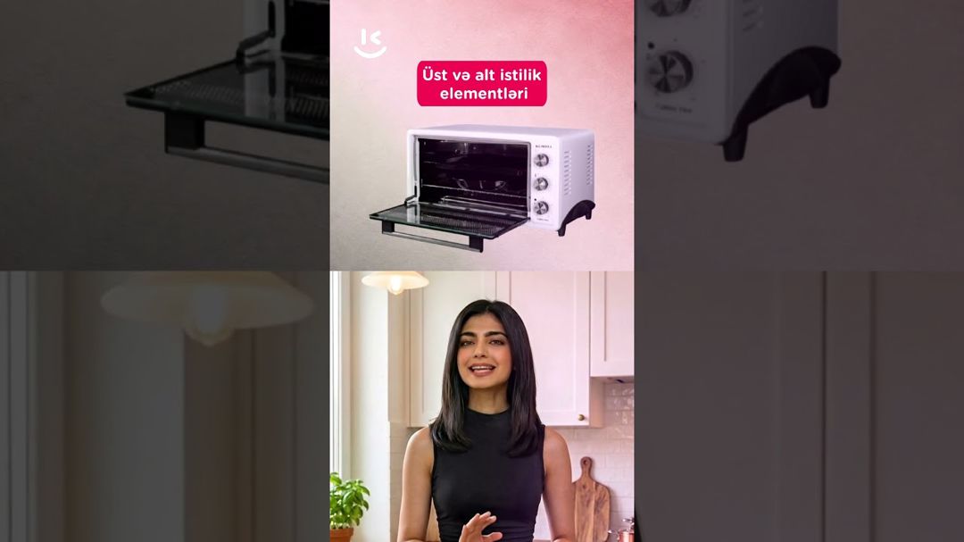 Mini soba Kumtel LX-3525 Inox — Soba və qrillər, Bakı (2)