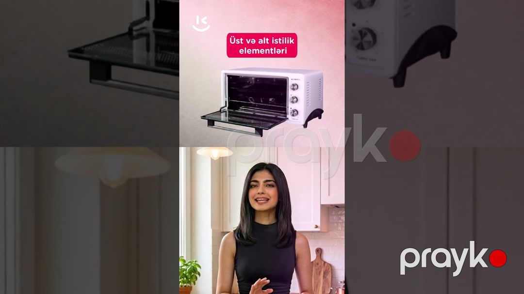 Mini soba Kumtel LX-3525 Inox — Soba və qrillər, Bakı (2)