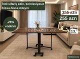 Qatlanan təkərli masa — Deluxe Mebel Fabriki