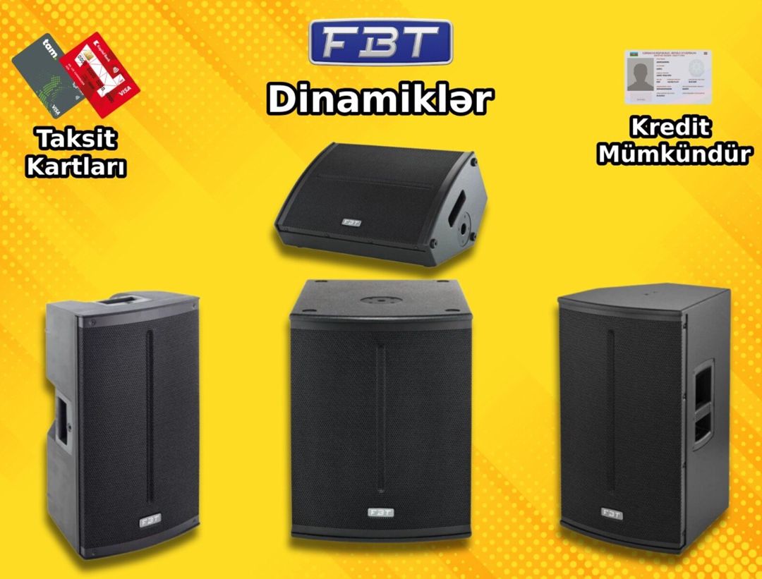 Dinamiklər "FBT" — Səs texnikası, Bakı